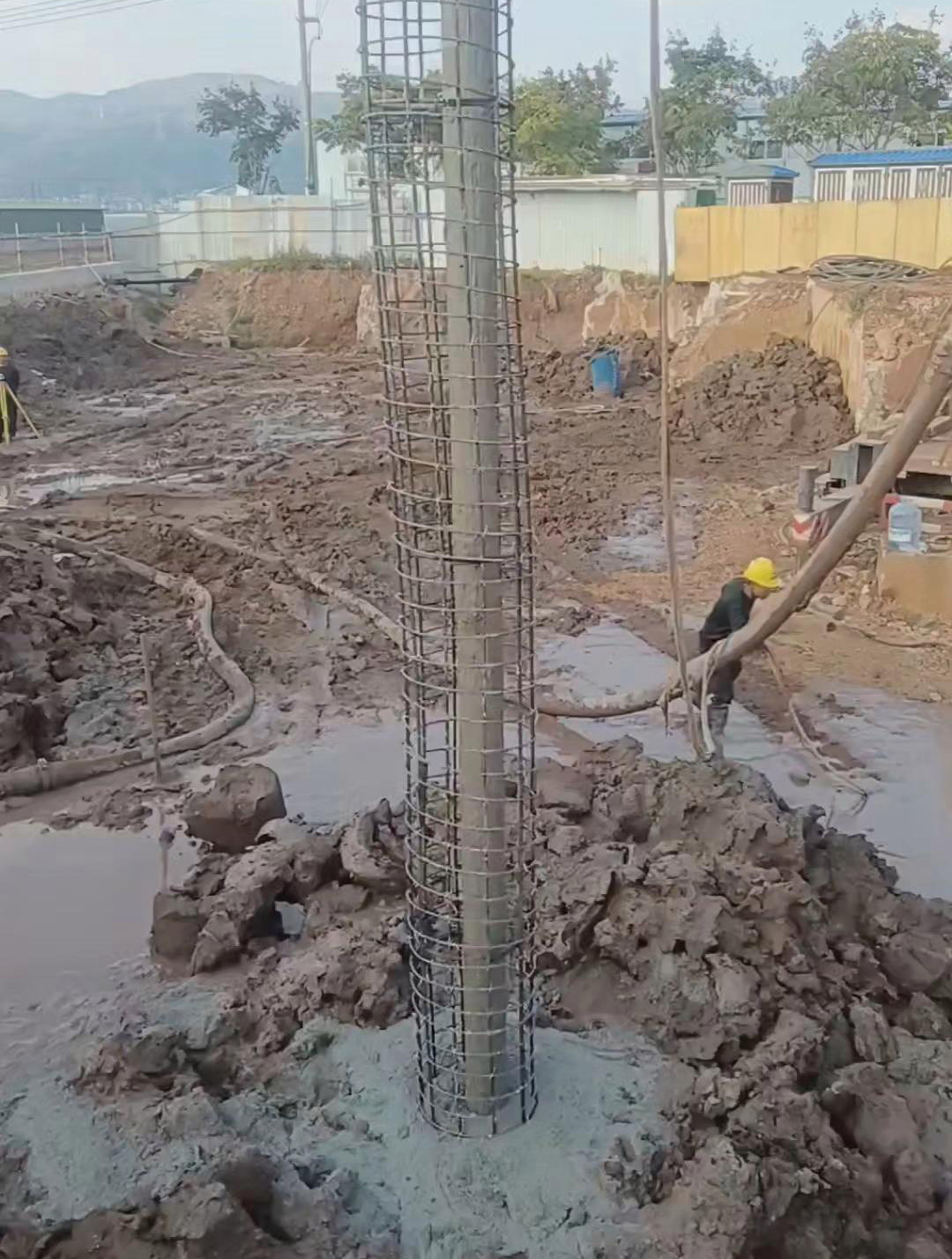 黄山徽州区长螺旋钻孔压灌桩